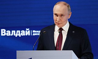 Kremlchef Wladimir Putin warnt vor einer Lieferung von Tomahawk-Raketen an die USA. - Mikhail Metzel/Pool Sputnik Kremlin/AP/dpa