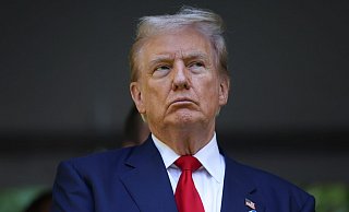 Trump sieht sich bei der TV-Debatte durch den Sender ABC benachteiligt. - Yuki Iwamura/AP/dpa