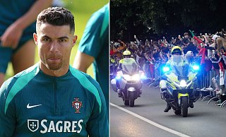 Tausende Fans verfolgten die Ankunft von Cristiano Ronaldo im Sommer 2024 im Kreis Gütersloh. Der Andrang und der Hype waren enorm. - Patrick Menzel/Christian Geisler