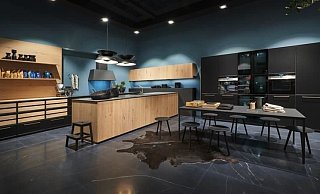 Diese Küche wurde auf der Hausmesse im September vorgestellt. - Nolte-Küchen