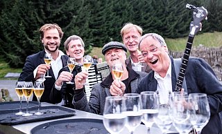 Die Swinging Wildcats haben sich der Pflege des traditionellen New Orleans-Jazz verschrieben. Sie treten am Samstag in Beverungen auf. - Burg Herstelle