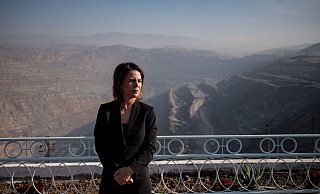 Außenministerin Annalena Baerbock pocht auf eine andere China-Politik. - Fabian Sommer/dpa