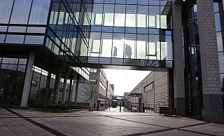 Das Balda-Gebäude in Wulferdingsen. Groß gworden ist das Unternehmen als Handy-Zulieferer, geblieben ist von der einstigen AG nur die Medizin-Sparte. Und die wächst langsam, aber beharrlich. - Jörg Stuke