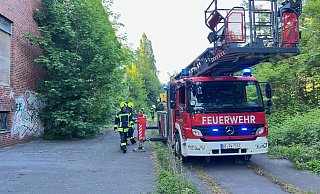 Die Einsatzkräfte der Feuerwehr mussten den Brandherd im Kreis Gütersloh zunächst lokalisieren, bevor die Löscharbeiten starten konnten. - Thorsten Heß