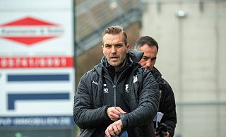 Bekommen mindestens noch ein Spiel Zeit: Trainer Carsten Rump und Massimilian Porcello. - Joel Beinke