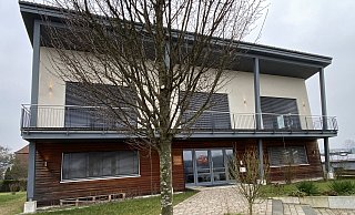 Das Firmengebäude des Unternehmer-Ehepaar Kampmann liegt in Borgholzhausen im Kreis Gütersloh. - Matthias Foede