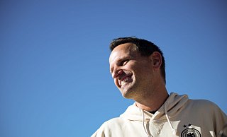 DFB-Manager Joti Chatzialexiou sieht die WM auf einem guten Niveau. - Sebastian Christoph Gollnow/dpa