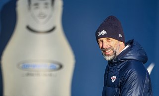 Leipzigs Trainer Marco Rose kündigt gegen Bern «viel frisches Personal» an. - Jan Woitas/dpa