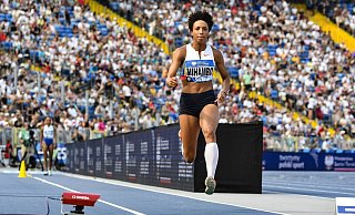 Malaika Mihambo musste sich in Chorzow mit Platz vier zufriedengeben. - Michal Dubiel/LiveMedia-IPA/ZUMA Press Wire/dpa