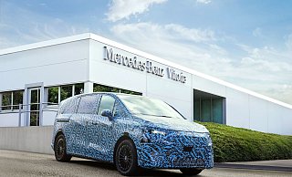 Mercedes startet 2026 mit der neuen V-Klasse mit dem VLE mit einer Reichweite von über 500 Kilometern und Allradlenkung. - Mercedes-Benz AG/dpa-tmn