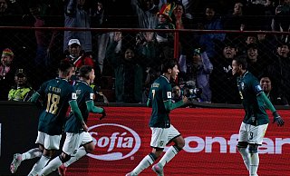 Bolivien holt sich den letzten verbliebenen Platz für die WM-Playoffs in Südamerika. - Juan Karita/AP/dpa