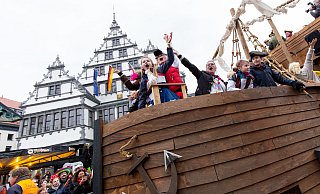 Eine Parade wie noch im letzten Februar wird es 2021 zwar nicht in Paderborn geben. Aber über Straßenkarneval ist noch nicht das letzte Wort gesprochen. - Niklas Tüns