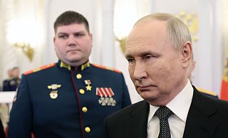 Russlands Präsident Wladimir Putin bei einer Zeremonie zur Ehrung der "Helden Russlands" in Moskau. - Valeriy Sharifulin / POOL / AFP