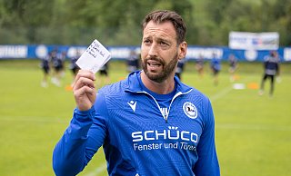 Mitch Kniat, hier im vergangenen Jahr auf dem Trainingsplatz in Kiens, wird einiges auf der Liste haben. - Oliver Krato