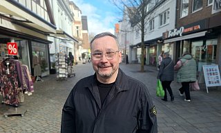 Sven-Eric Adam (53) unterlag bei der Stichwahl 2020 Siegfried Lux. - Peter Heidbrink