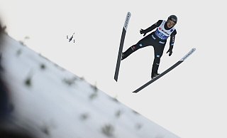 Philipp Raimund hat es mit dem deutschen Mixed-Team nicht auf das Podest geschafft. (Archivbild) - Hendrik Schmidt/dpa