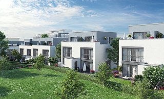 Stadthäuser: Im sogenannten Lohmann-Carrée im Bielefelder Osten.  - Sparkasse