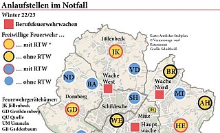 Ein Blick auf Bielefelds Norden. Den Komplett-Überblick zum Heranzoomen gibt es weiter unten. - Grafik: Schultheiß