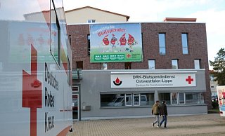 Der DRK-Blutspendedienst West hat das Labor und den Vertrieb am Standort Bad Salzuflen geschlossen.  - Alexandra Schaller