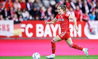 Freut sich auf das Pokalspiel gegen den VfL Wolfsburg: Sydney Lohmann. - Matthias Balk/dpa