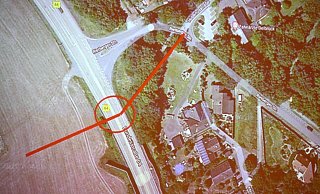 Von der Hubertusstraße aus soll der Tunnel zum Neubaugebiet Lerchenweg unter der Bundesstraße gegraben werden, wie diese Illustration der Stadt Delbrück zeigt. - Regina Brucksch