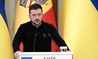Der ukrainische Präsident Wolodymyr Selenskyj will mehr Zugriff auf die im Westen eingefrorenen Milliarden aus russischem Staatsvermögen. (Archivbild) - Eugen Kotenko/Ukrinform/dpa