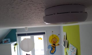 Rauchmelder sind in jedem Schlafzimmer Pflicht. - David Schellenberg