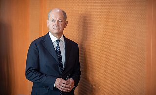 Bundeskanzler Olaf Scholz (SPD) wirbt für eine Fortsetzung der Ampel-Koalition trotz aller Schwierigkeiten. - Michael Kappeler/dpa