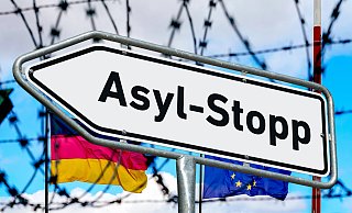 Das Thema Migration ist zu einem der wichtigsten Wahlkampfthemen vor der Bundestagswahl 2025 geworden. - Fotomontage: Torsten Sukrow/SULUPRESS.DE/picture alliance
