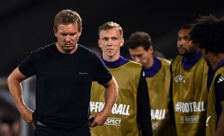 Die DFB-Elf rutscht nach der Niederlage in der Slowakei in der Weltrangliste ab. - Federico Gambarini/dpa