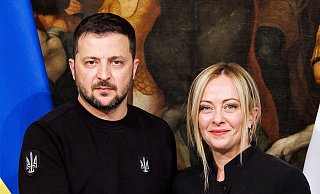 Giorgia Meloni nennt Selenskyj «meinen Freund». - Roberto Monaldo/LaPresse via ZUMA Press/dpa