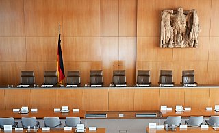 Hier wurde am Morgen das Urteil verkündet - die Entscheidung war allerdings vorher schon kurzzeitig online zu finden. - Uli Deck/dpa