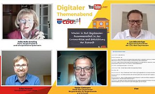 Die CDU Altstadt hatte zum digitalen Themenabend "Schule" geladen. - Alexander Nolte-Ernsting