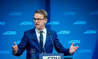 Carsten Linnemann, CDU-Generalsekretär, spricht im Interview auch über den Anschlag in Bielefeld. - Kay Nietfeld/dpa