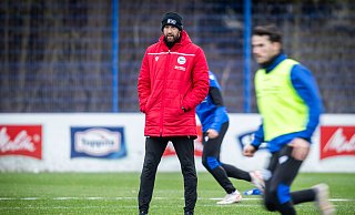 Arminia Bielefelds Trainer Mitch Kniat wird seine Mannschaft in Ostwestfalen auf die Rückrunde vorbereiten. - Sarah Jonek