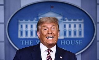 In dem Telefonat klagte Trump über das „falsche" Ergebnis in Georgia. - AFP