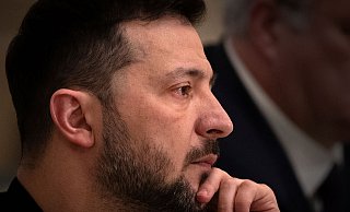 Selenskyj: Haben Atomwaffen verschenkt. (Archivbild) - Efrem Lukatsky/AP/dpa