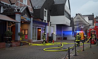 Im Frühstücksraum im Hotel Niedersachsen ist am Samstagmorgen ein Feuer ausgebrochen. - Nicole Niemann