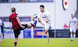 Der nächste heiße Tanz: Hamza Salman (r.) und der SV Rödinghausen stehen am Samstag bei RW Oberhausen vor einer anspurchsvollen Aufgabe. - Noah Wedel