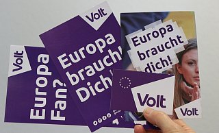 Die Volt-Partei bezeichnet sich selbst als paneuropäisch, pragmatisch und progressiv. In der Paderborn besteht die Ortsgruppe seit Juni 2019. - Mareike Gröneweg