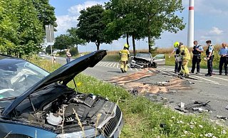 Die beiden Fahrzeuge stießen frontal aufeinander. - Ralph Meyer