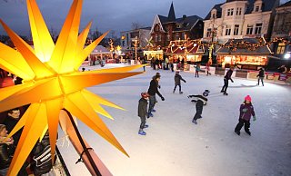 Es soll auch in diesem Jahr in der Vorweihnachtszeit eine Eisbahn geben. - Johannes Wöpkemeier