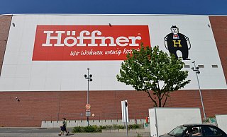 In Paderborn plant die Krieger-Gruppe ein Höffner-Möbelhaus auf dem ehemaligen Finke-Gelände. - picture alliance