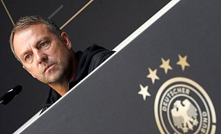 Bundestrainer Hansi Flick gab seinen Kader für die nächsten beiden Länderspiele bekannt. - Foto: Marcus Brandt/dpa