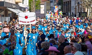 Impressionen von der Paderborner Karnevalsparade im April 2022. - Niklas Tüns