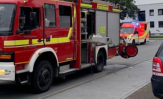 Die Feuerwehr Bad Lippspringe war mit rund 35 Personen im Einsatz. - Feuerwehr Bad Lippspringe