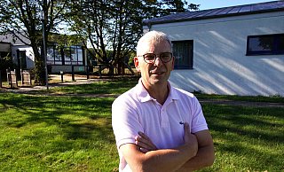 Rüdiger Bockhorst ist der Bürgermeister-Kandidat der Grünen in Kirchlengern. - Niklas Krämer