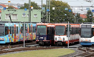 An der Detmolder Straße hat es einen Unfall mit einer Stadtbahn gegeben. - Themenfoto: Wolfgang Rudolf