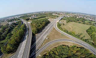 Die Nordumgehung, die die A 30 um Bad Oeynhausen herumführt. - Jürgen Krüger