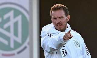 Rückkehr auf den DFB-Campus: Bundestrainer Julian Nagelsmann. - Arne Dedert/dpa